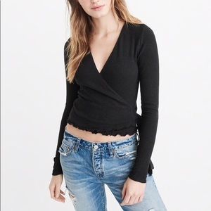 A&F Wrap Top NWT